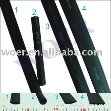 Halogen Free Flame-retardant Normal Wall heat Shrinkable Tube:Black